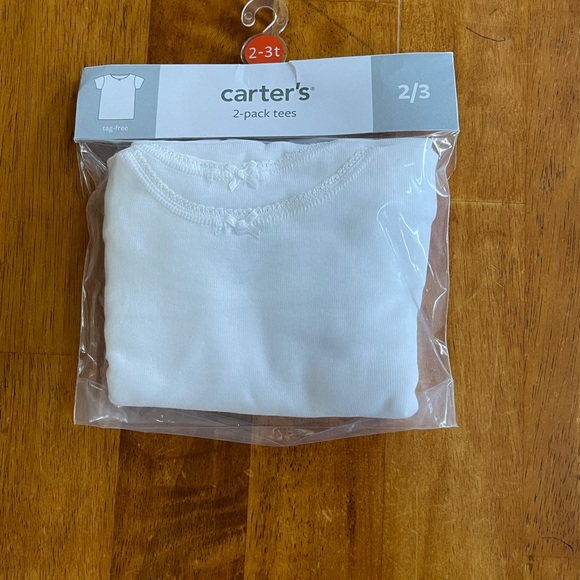 Bundle of Carter’s hoodie top with white undershirts - Picture 3 of 3